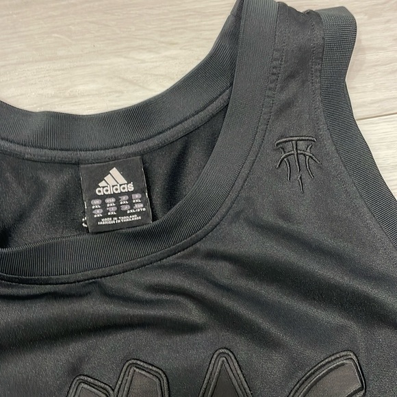 2000’s Adidas NBA TMAC Tracy McGrady #1 Black Stitched Jersey - Picture 4 of 7